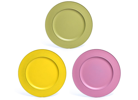 PASTEL PLASTIC UNDERPLATE