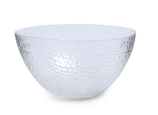 TRANSPARENT PLASTIC SALAD