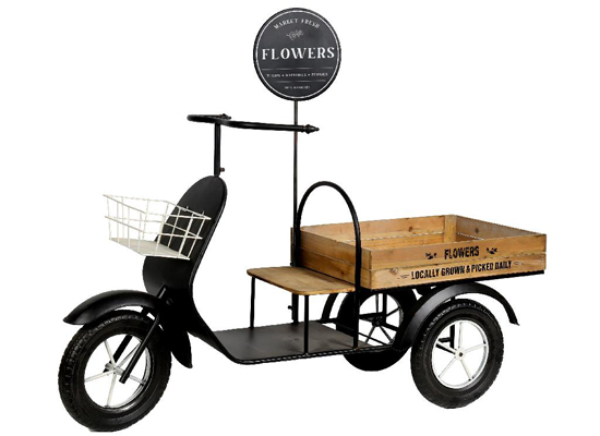 BIG BIKE FLOWER VASE