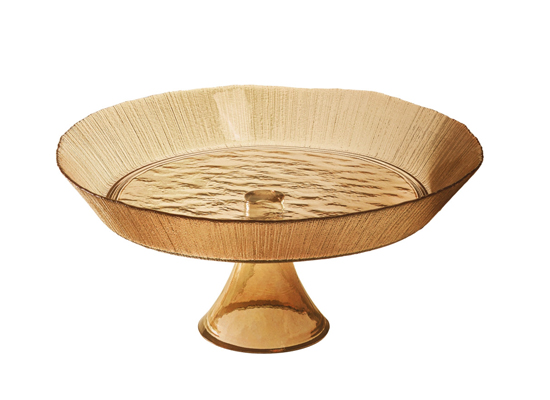 EKOL AMBER CAKE STAND