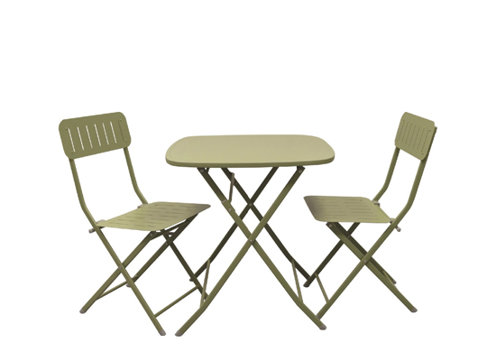 BISTRO TABLE SET GREEN