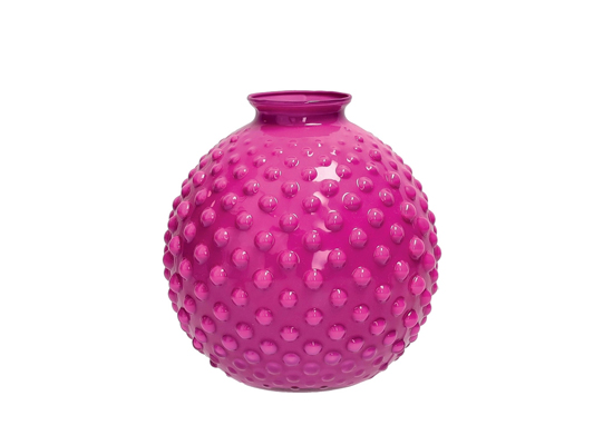 FUCHSIA BUBBLE VASE