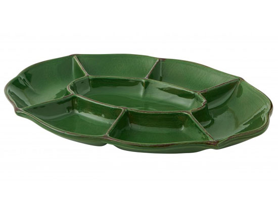 TERRACOTTA GREEN OVAL TR