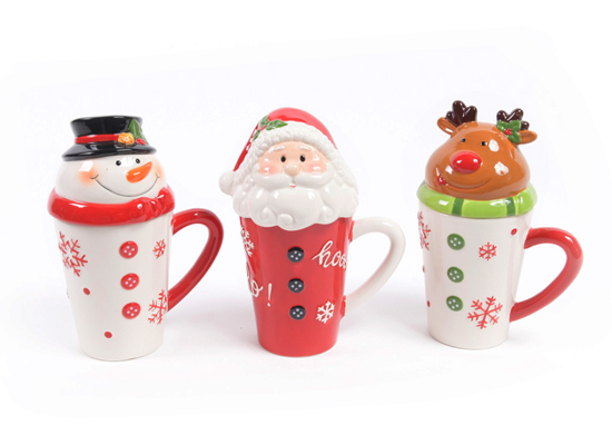 MUG SNOWMAN-SANTA